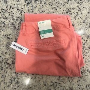 Old Navy Pixie Pant Coral